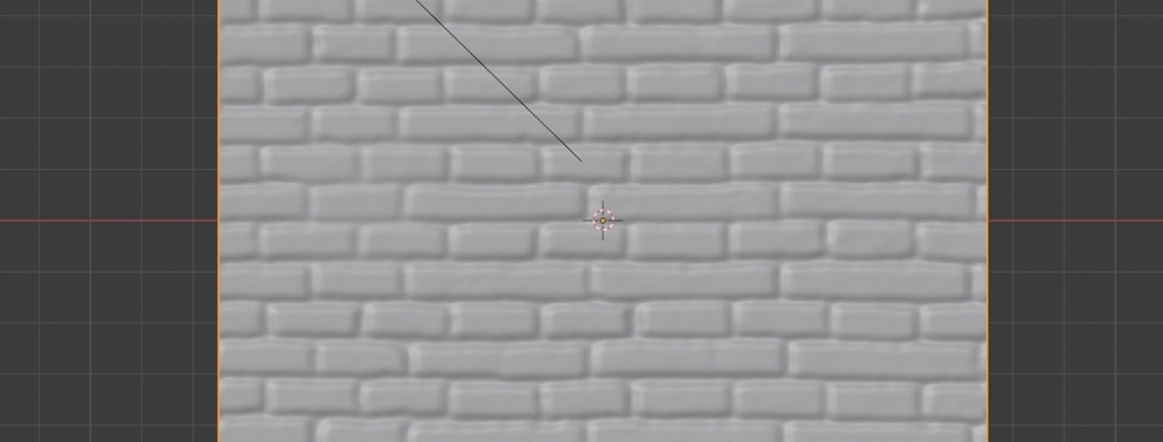 Blender bricks with the displace modifier