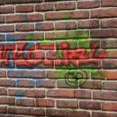 Blender: how to add graffiti to a wall
