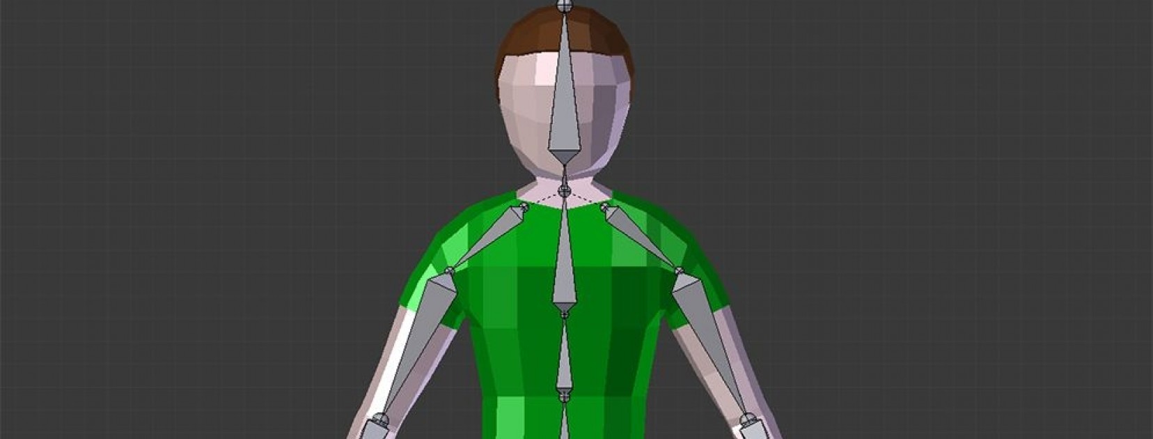 shape Inspection Flight How to rigging a male character low poly with Blender 3D [ENG]
